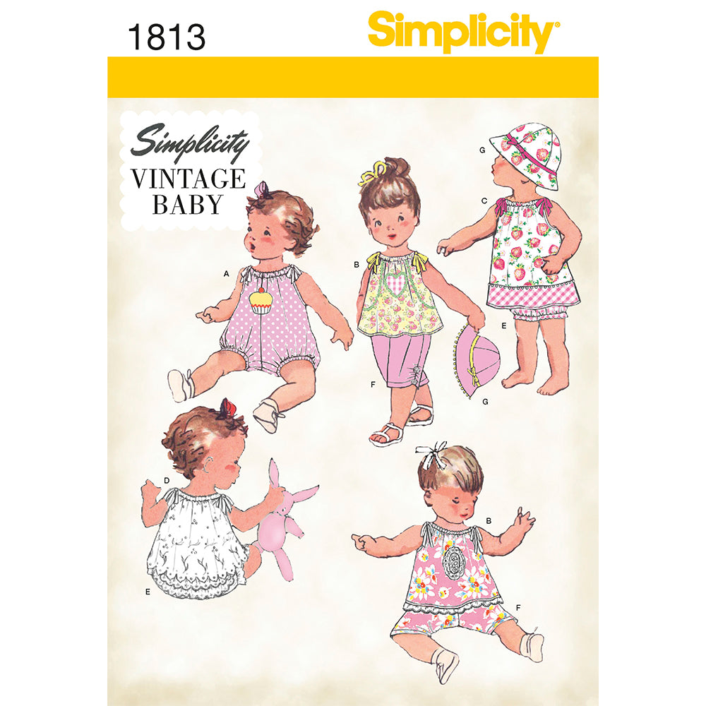 SIMPLICITY 1813 Babies' Sportswear