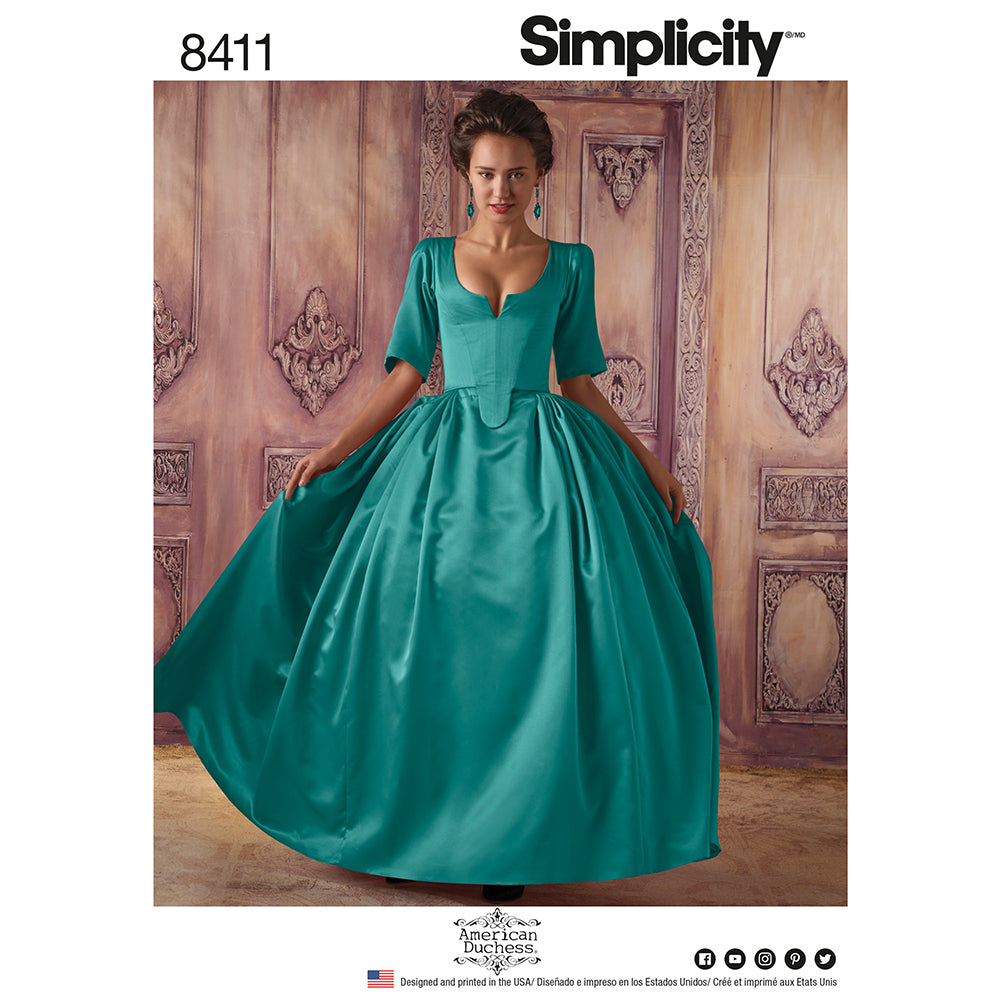 SIMPLICITY 8411 Misses' Costume