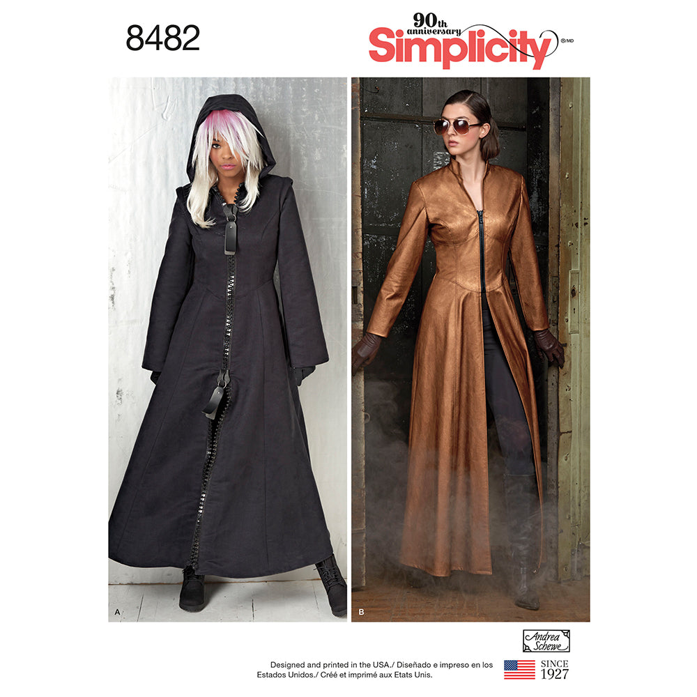 SIMPLICITY 8482 Misses' Costume Coats
