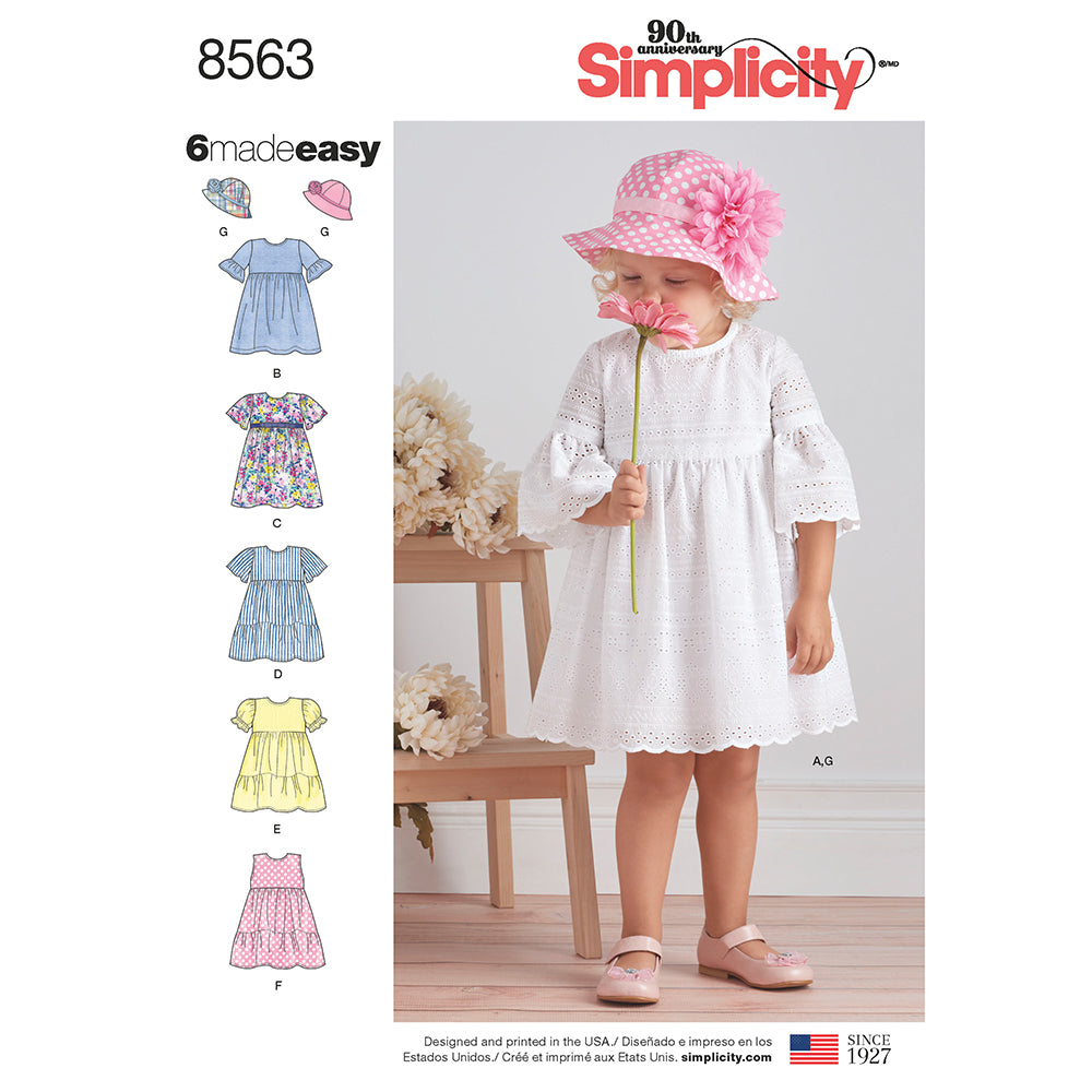 SIMPLICITY 8563 Toddler Dress