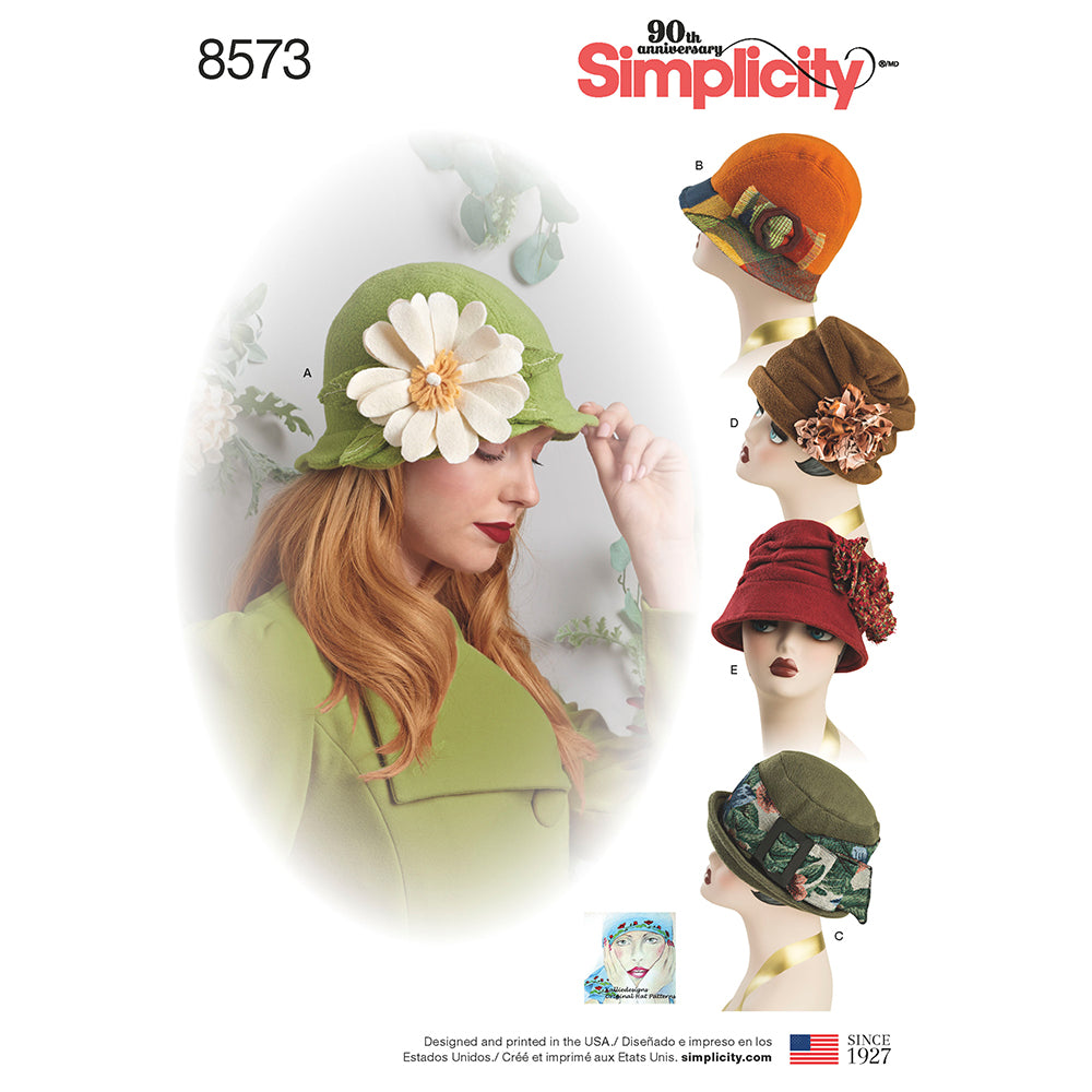 SIMPLICITY 8573 Brim Hats
