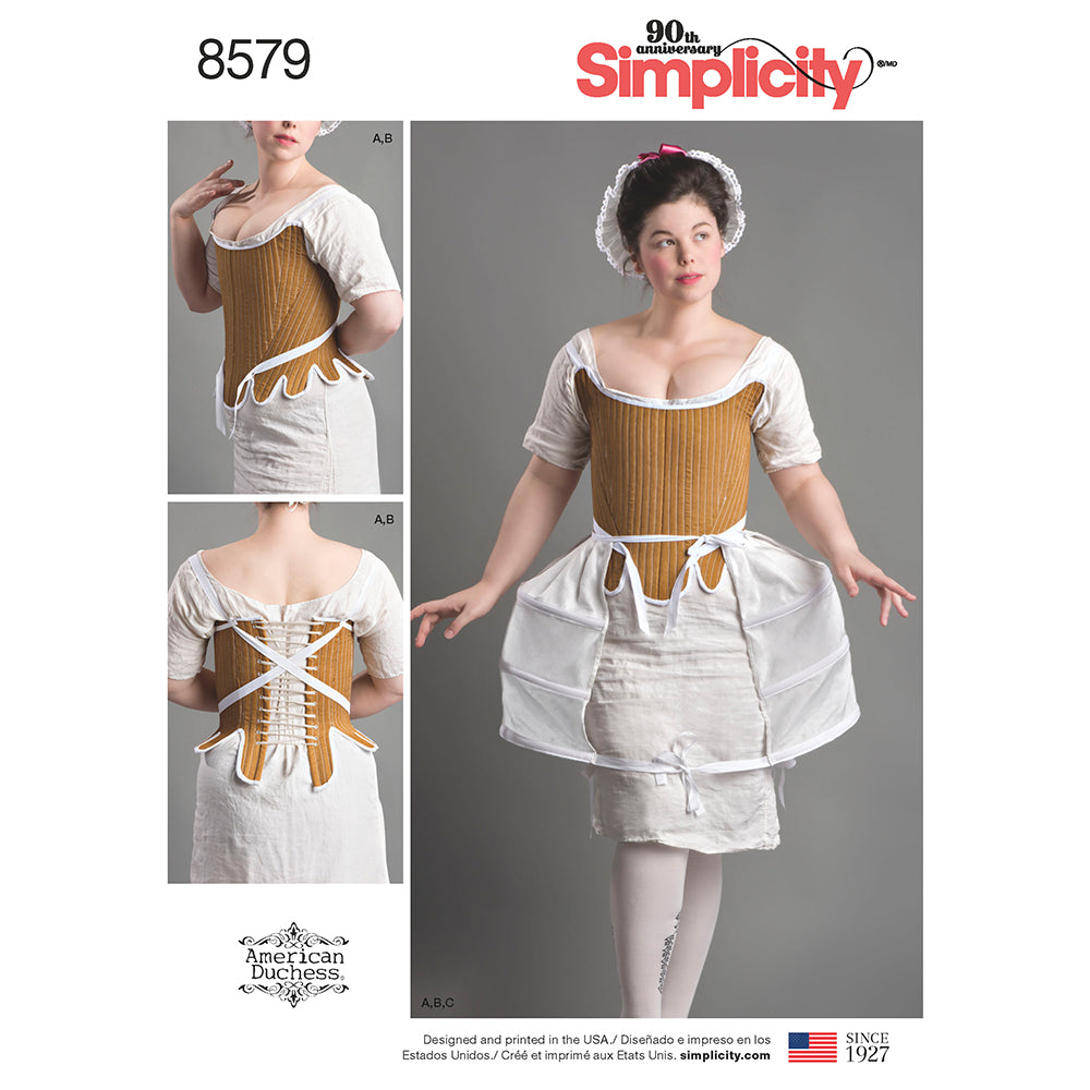 SIMPLICITY 8579 Misses' Petticoat Costume