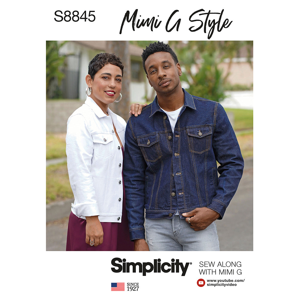 SIMPLICITY S8845 Mimi G Jean Jacket