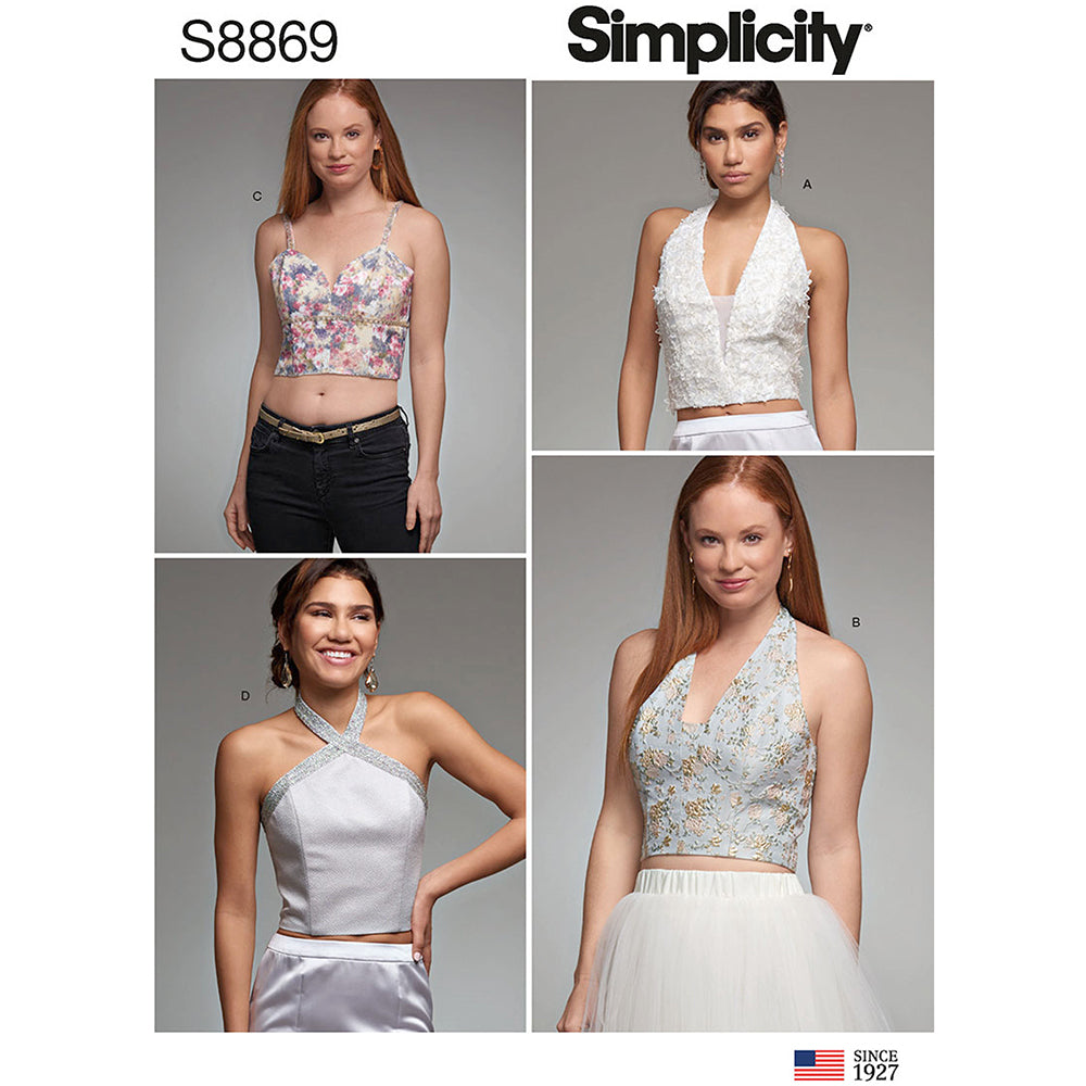 SIMPLICITY S8869 Misses' Special Top