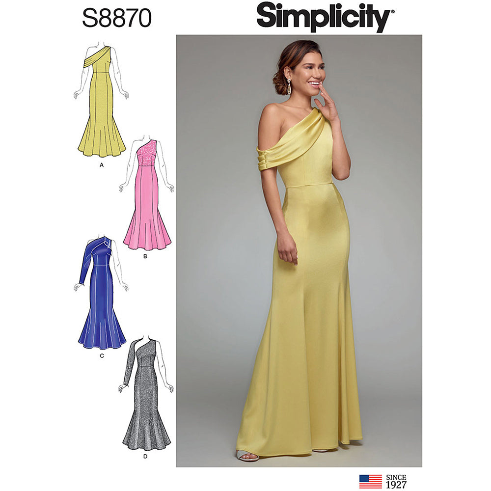 SIMPLICITY S8870 Misses' Petite Dress