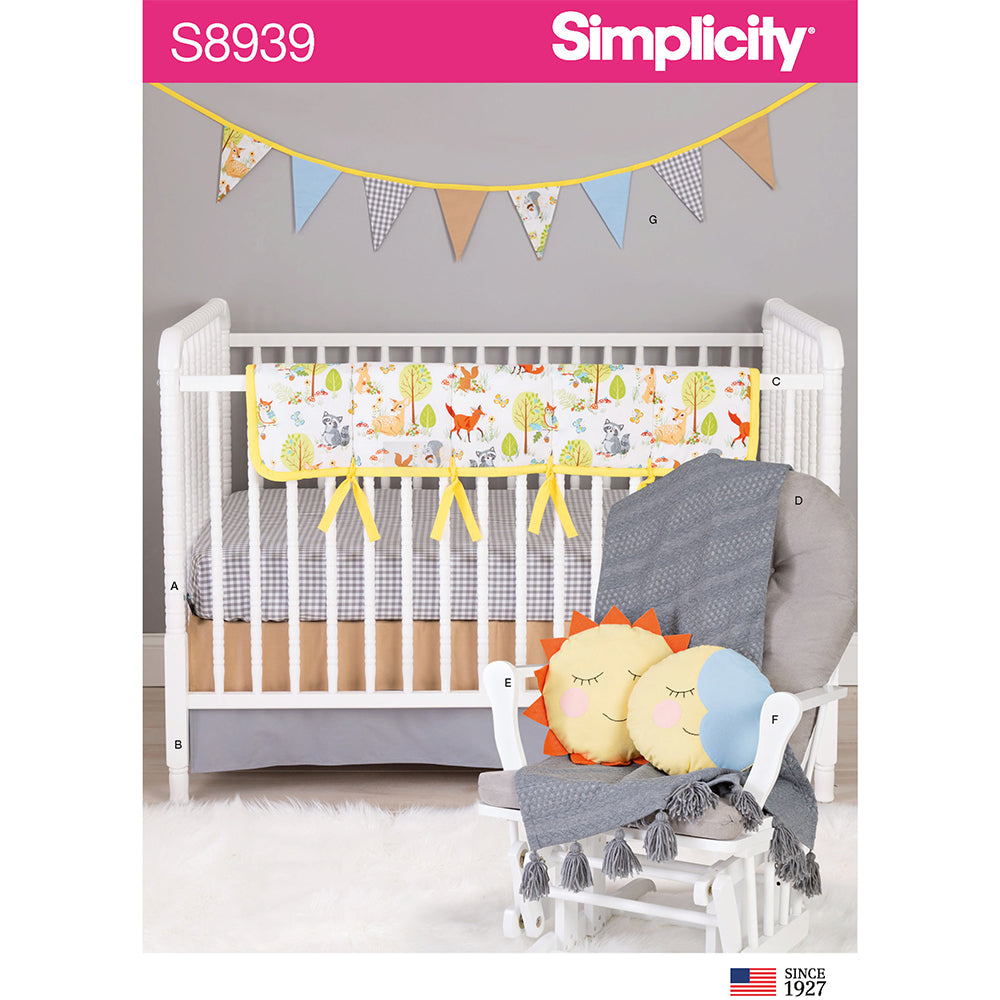 SIMPLICITY S8939 Modern Nursery