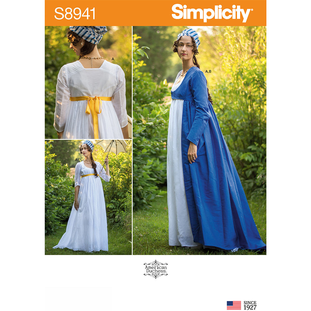SIMPLICITY S8941 Misses' Historical Costume