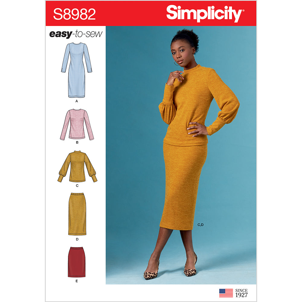 SIMPLICITY S8982 Misses' ETS Dress