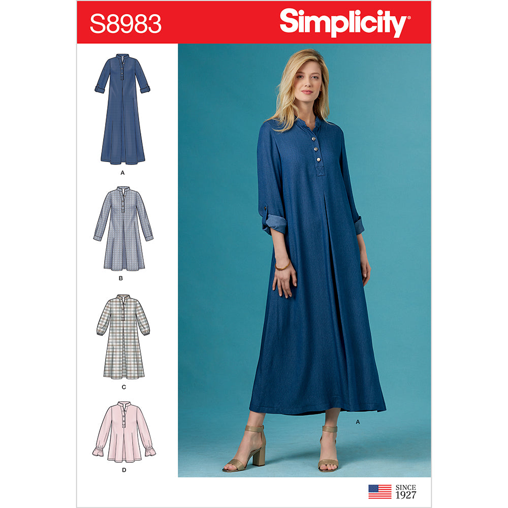 SIMPLICITY S8983 Misses' Dress