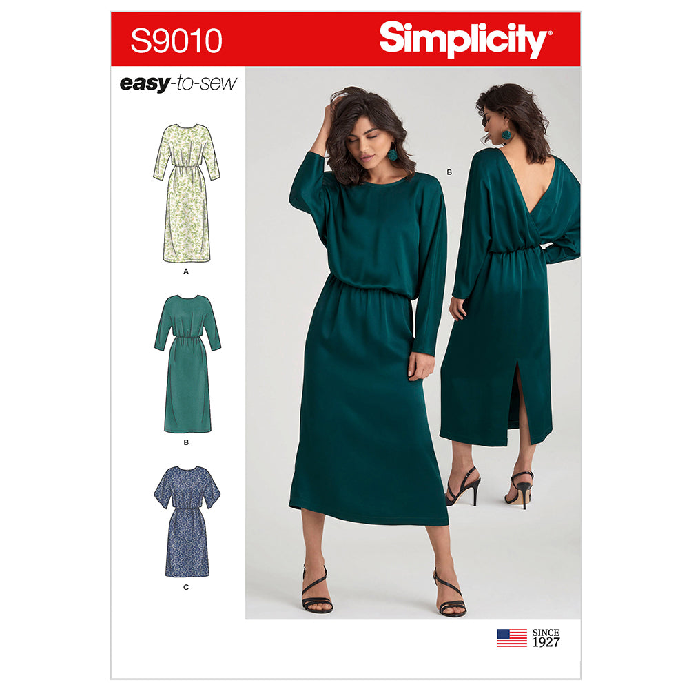 SIMPLICITY S9010 Misses' ETS Dress