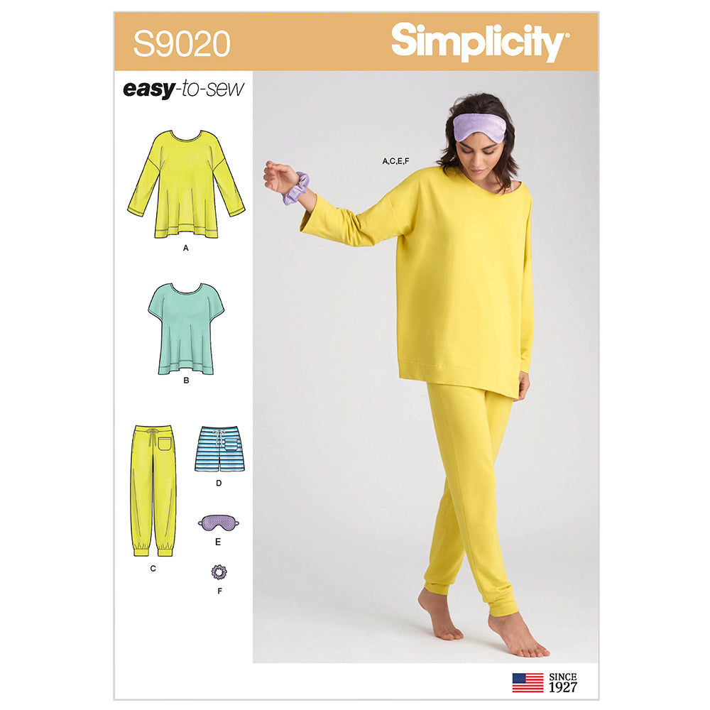 SIMPLICITY S9020 Misses' Sleepwear