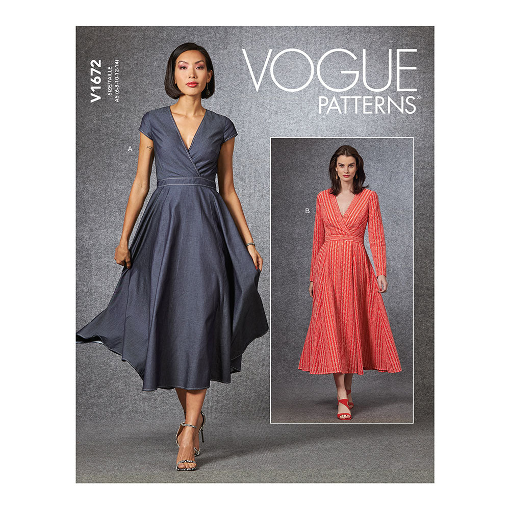 VOGUE V1672 Misses Dress