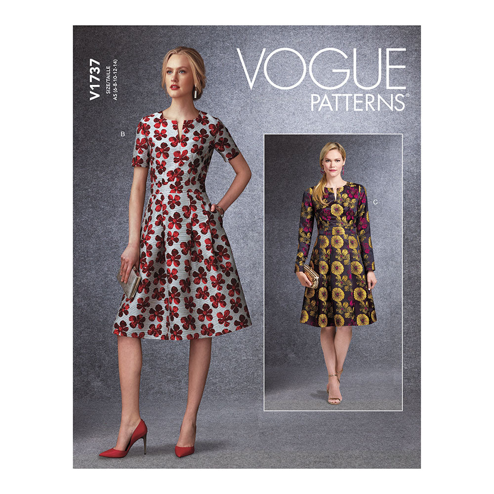 VOGUE V1737 Misses Fit & Flare Dress