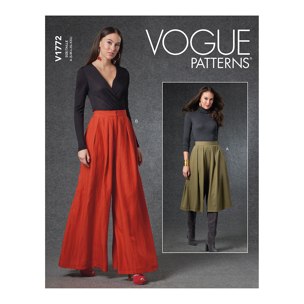VOGUE V1772 Misses Pants