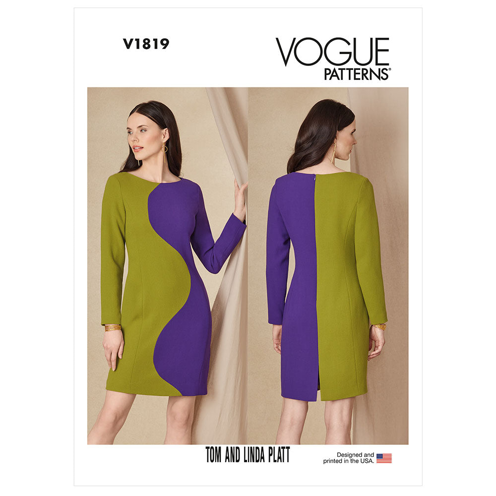 VOGUE V1819 Misses' Dress