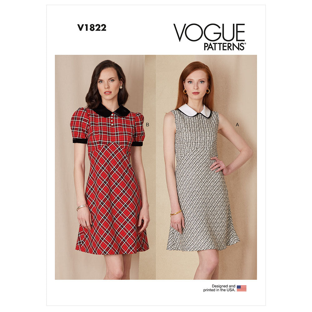 VOGUE V1822 Misses' Dress
