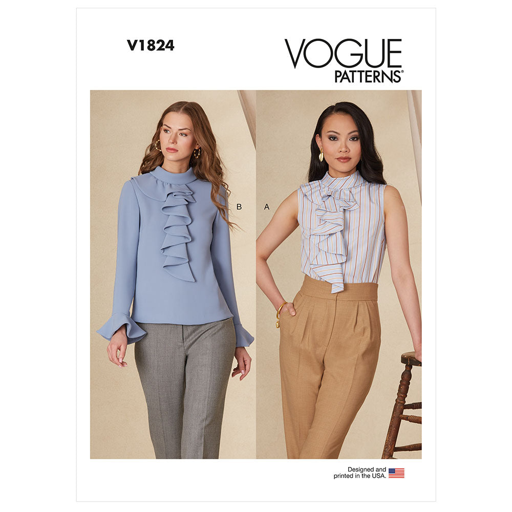 VOGUE V1824 Misses' and Misses' Petite Top