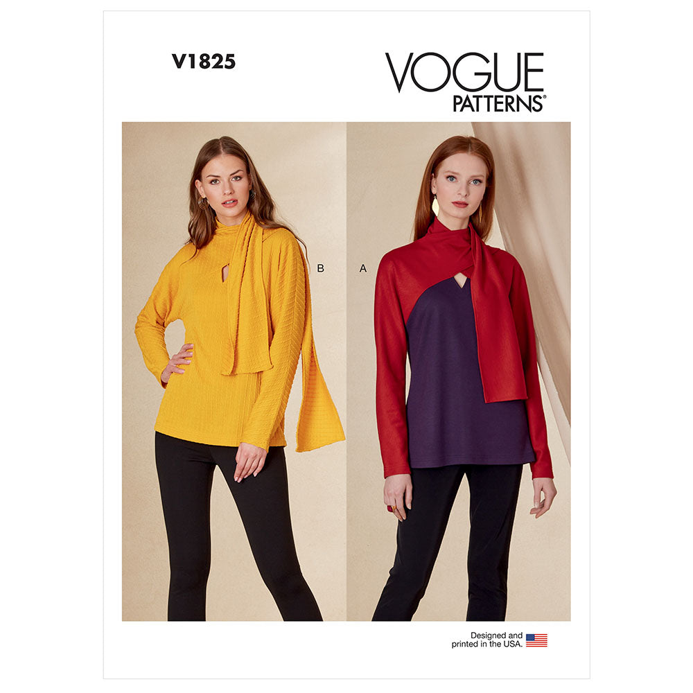 VOGUE V1825 Misses' and Misses' Petite Top