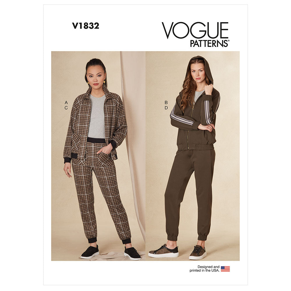 VOGUE V1832 Misses' and Misses' Petite Jacket and Pants