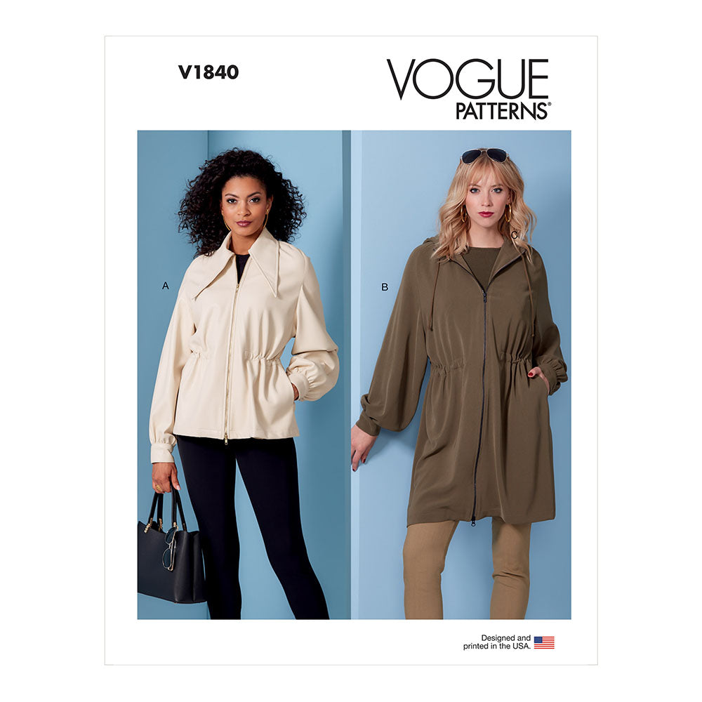 VOGUE V1840 Misses' Jacket
