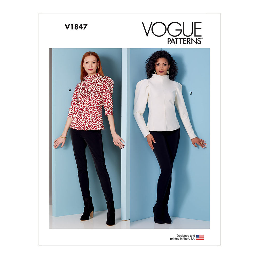 VOGUE V1847 Misses' and Misses' Petite Top