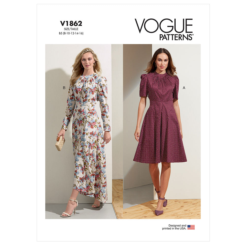 VOGUE V1862 Misses' Dress
