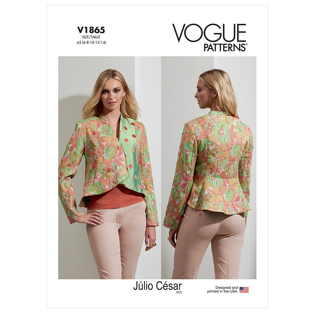 VOGUE V1865 Misses' Jacket
