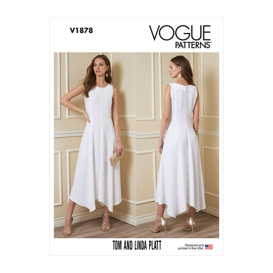 VOGUE V1878 Misses' and Misses' Petite Dress By Tom & Linda Platt