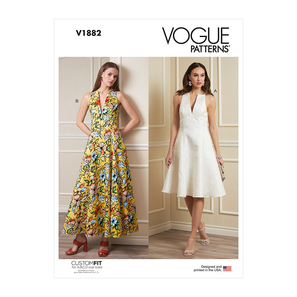 VOGUE V1882 Misses' Dress