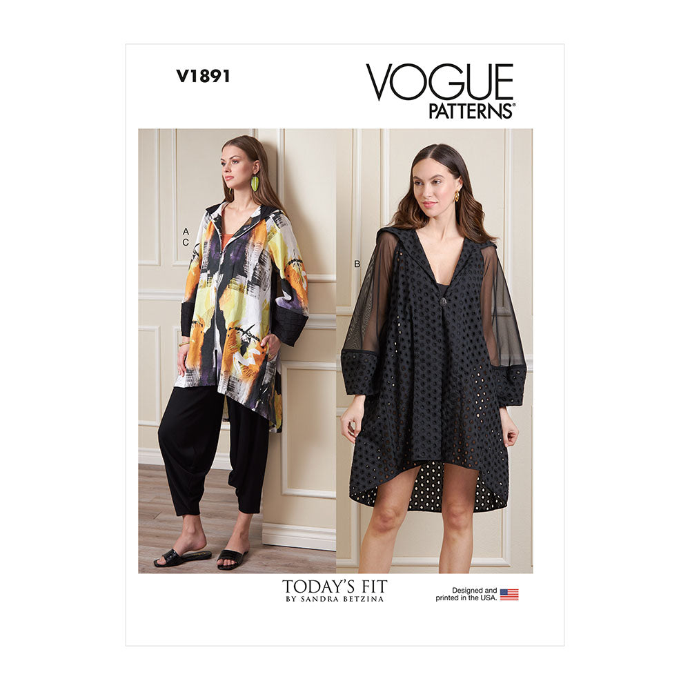 VOGUE V1891 Misses' Jacket and Pants By Sandra Betzina