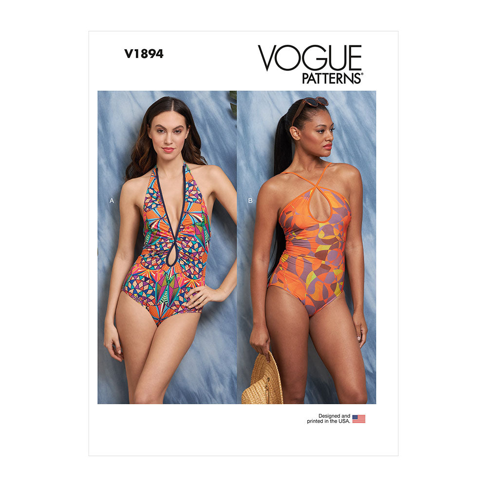 VOGUE V1894 Misses' Swimsuits