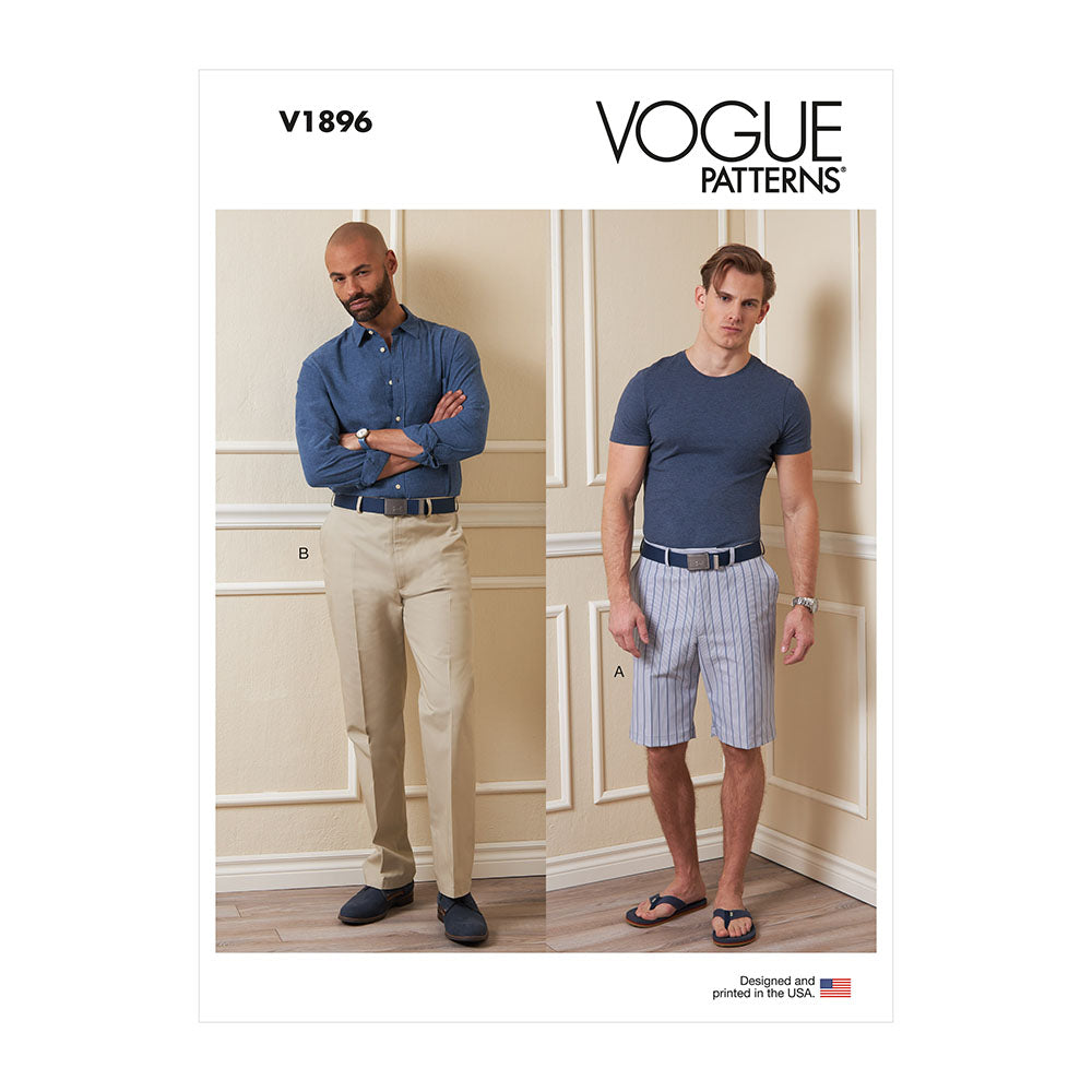 VOGUE V1896 Men's Shorts and Pants