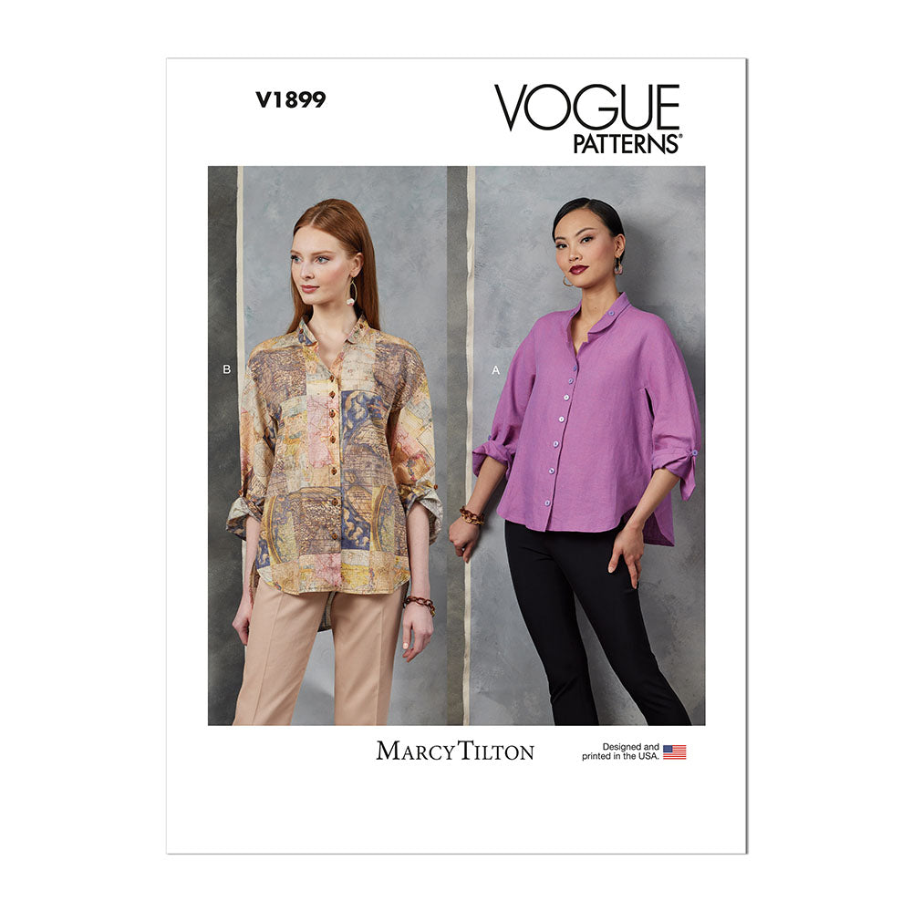 VOGUE V1899 Misses' Shirts