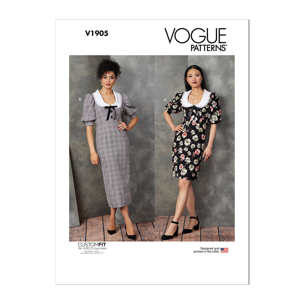 VOGUE V1905 Misses' Dress