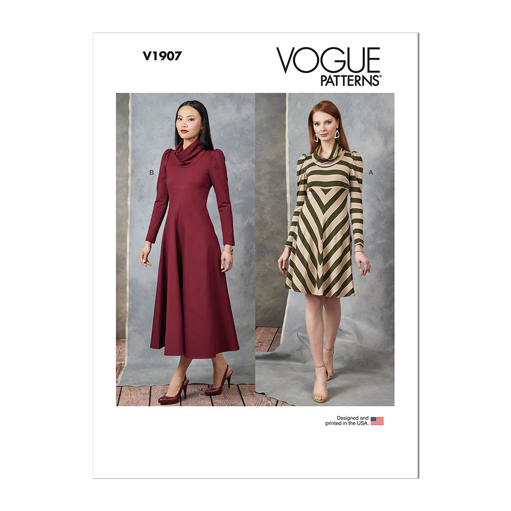 VOGUE V1907 Misses' Dress