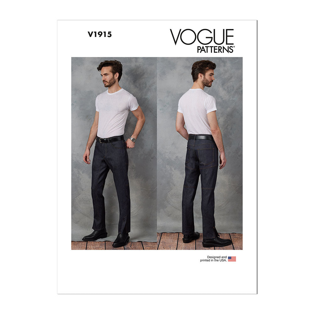 VOGUE V1915 Men's Jeans