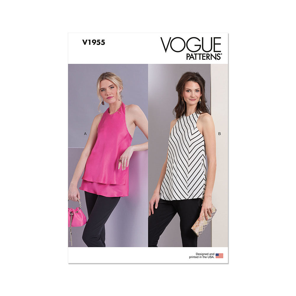 VOGUE V1955 Misses Top