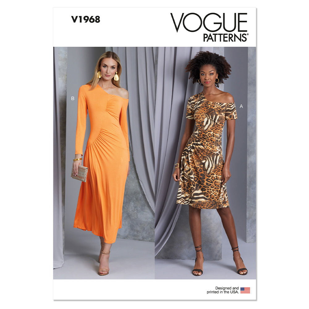 VOGUE V1968 Misses' Knit Dresses