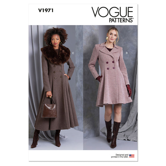 VOGUE V1971 Misses' Coat in Five Lengths