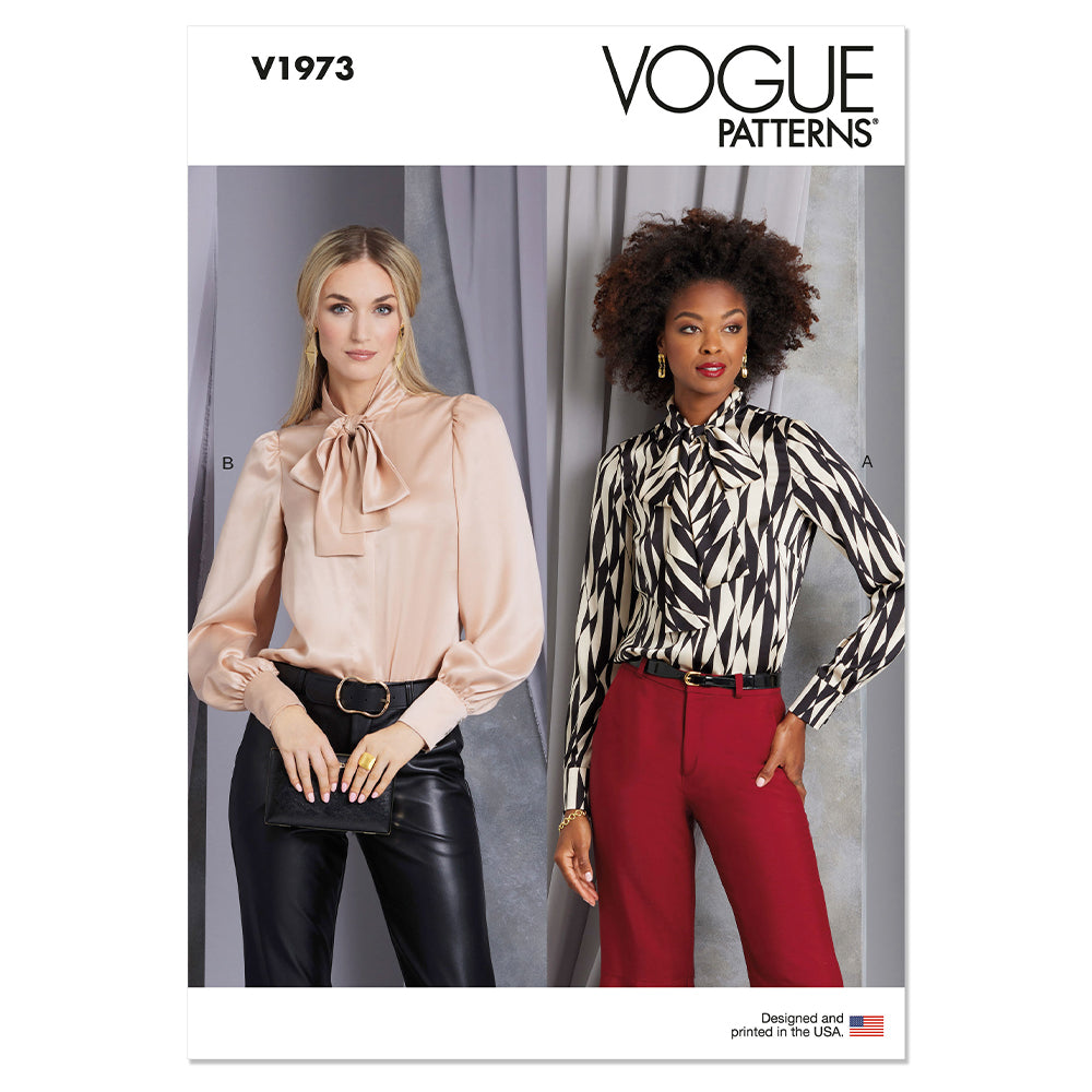 VOGUE V1973 Misses' Blouse