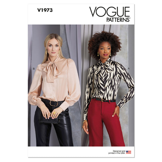 VOGUE V1973 Misses' Blouse