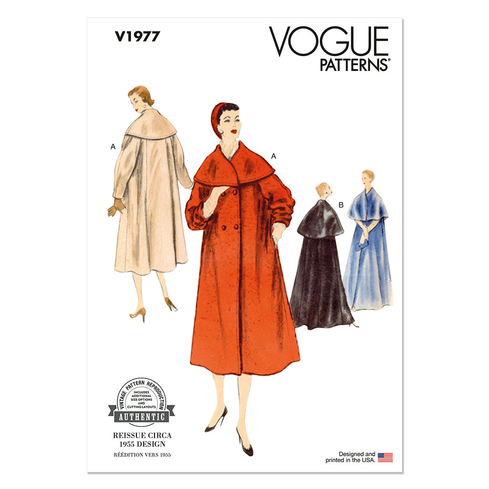 VOGUE V1977 Misses' Coats