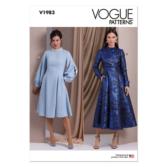 VOGUE V1983 Misses' Dresses