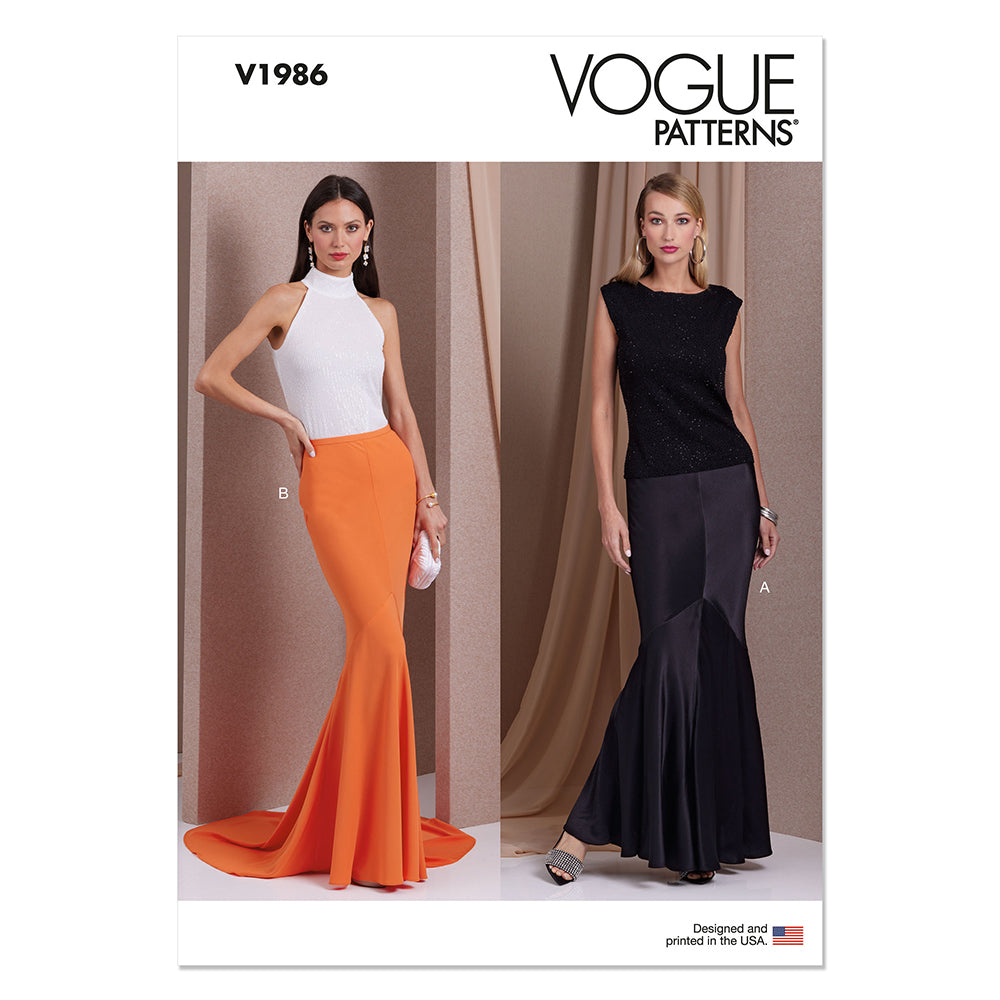 VOGUE V1986 Misses' Skirts