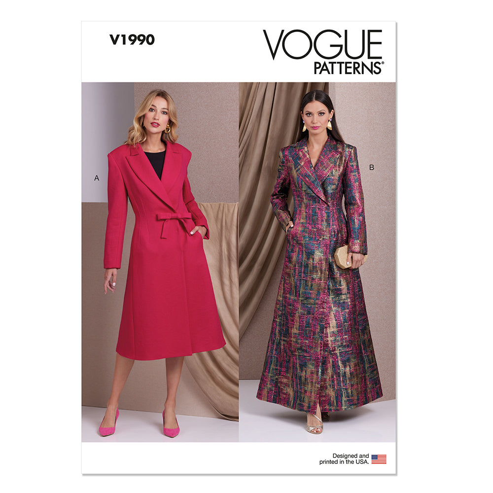 VOGUE V1990 Misses' Coats