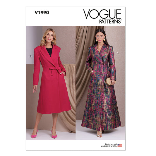 VOGUE V1990 Misses' Coats