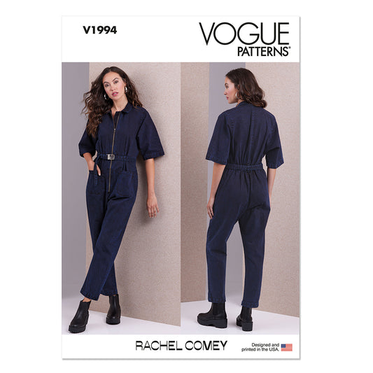 VOGUE V1994 Misses' Jumpsuit by Rachel Comey