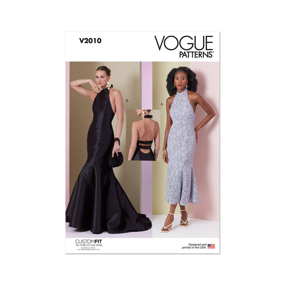VOGUE V2010 Misses' Dress in Two Lengths
