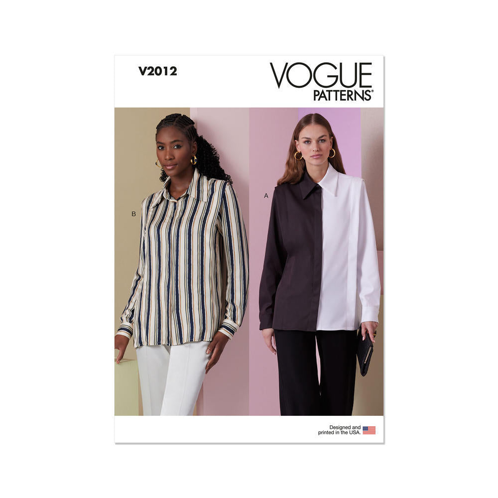 VOGUE V2012 Misses' Shirt