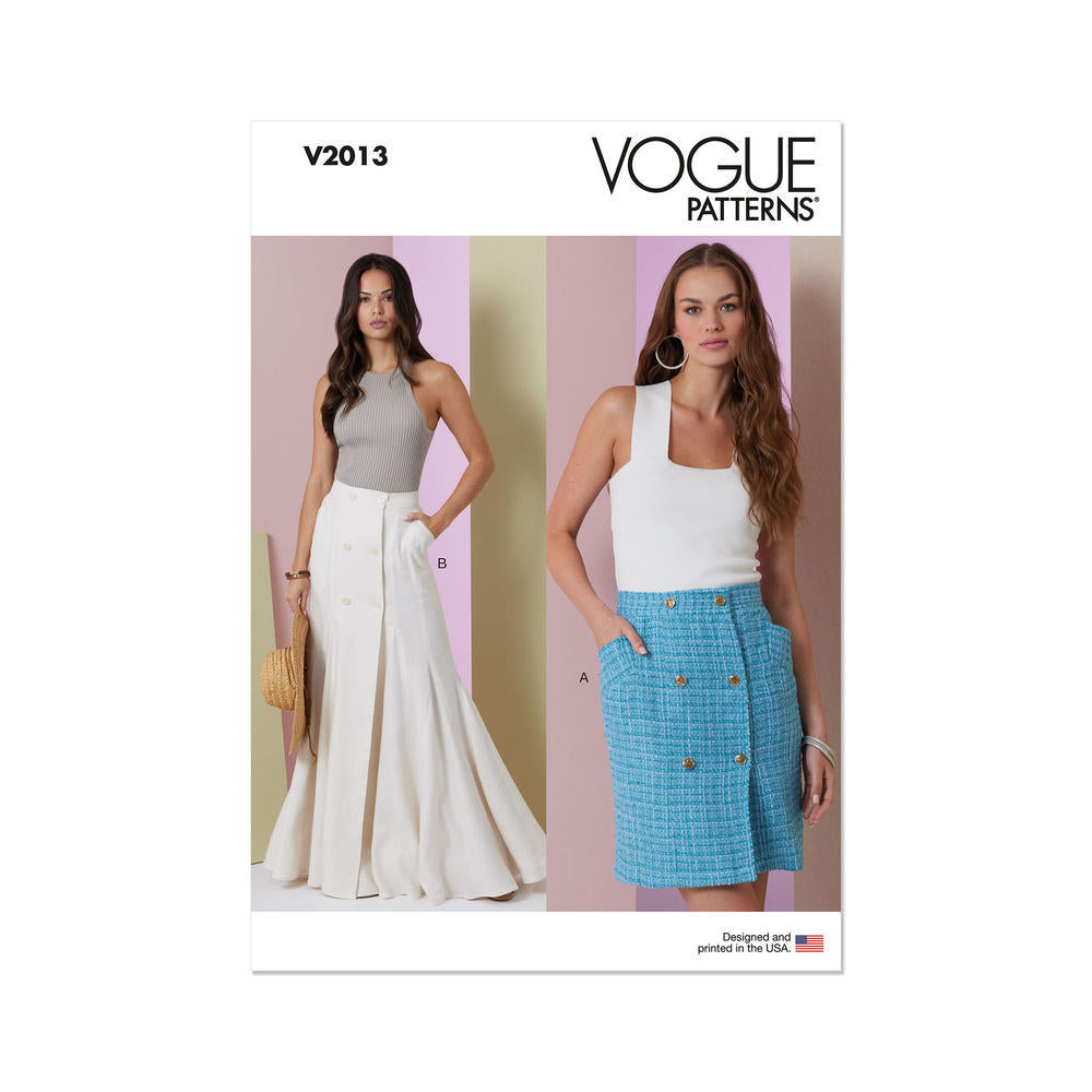 VOGUE V2013 Misses' Skirt in Two Lengths